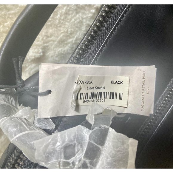 Brand New Botkier Black Leather Handbag - Elegant, Spacious, with Original Tags - Picture 3 of 6